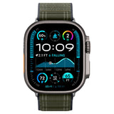 Spigen Wbf0 Remmen Til Apple Watch 8 / 9 / 10 / 11 / 12 / Se / Ultra (44 / 45 / 46 / 49 Mm) Grøn