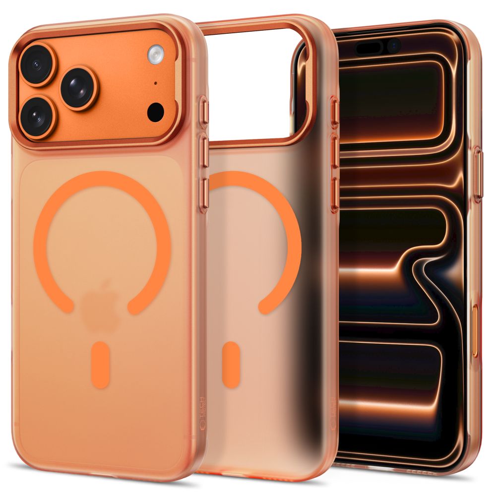 Tech Protect Magzero Magsafe Iphone 17 Pro Max / 18 Pro Max Matte Cosmic Orange