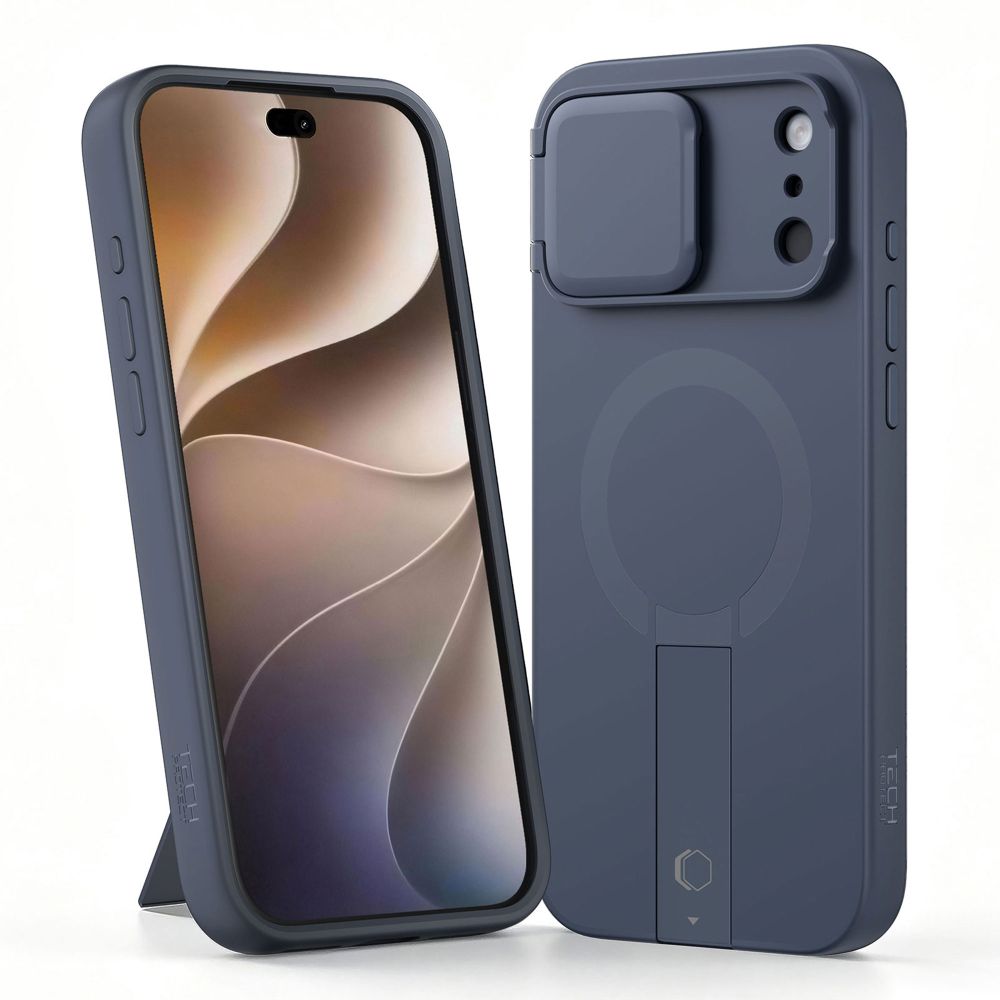 Tech Protect Kevlar Aura Magsafe Iphone 17 Pro Max / 18 Pro Max Marineblå
