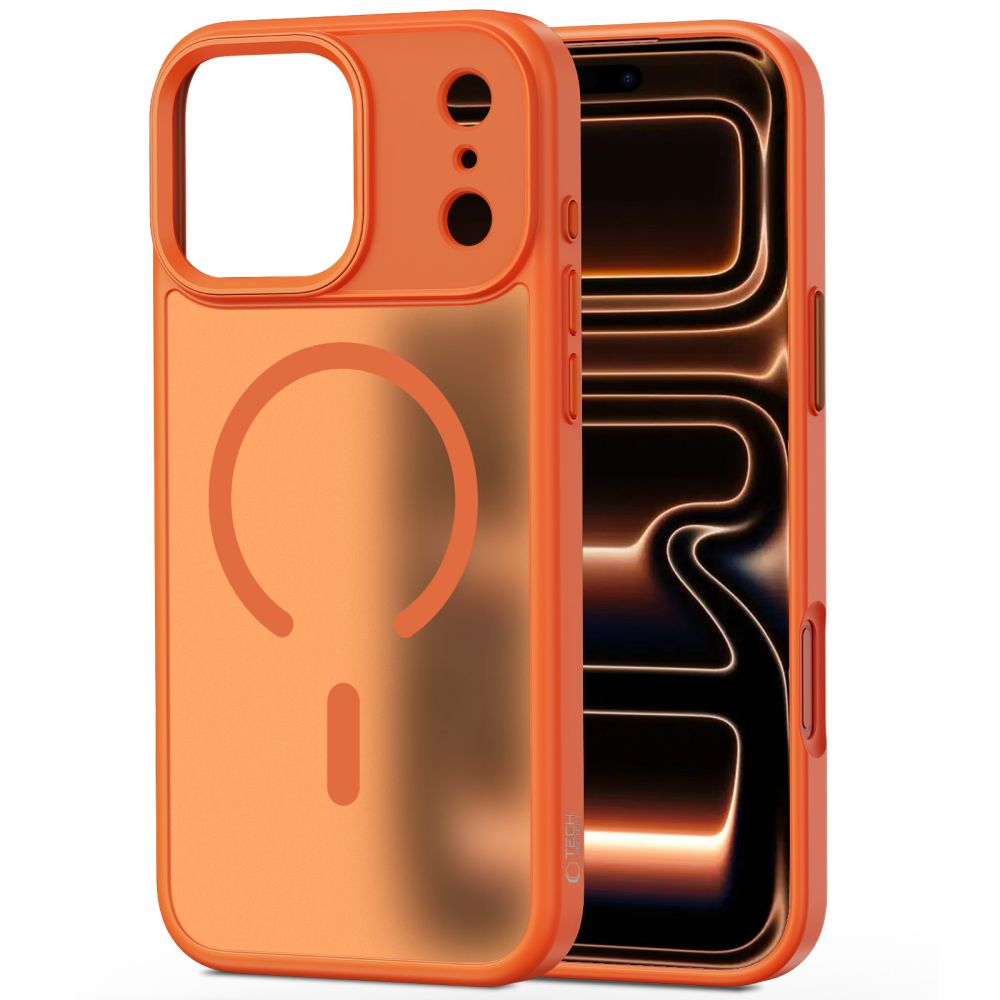 Tech Protect Magmat Magsafe Iphone 17 Pro Max Matte Cosmic Orange