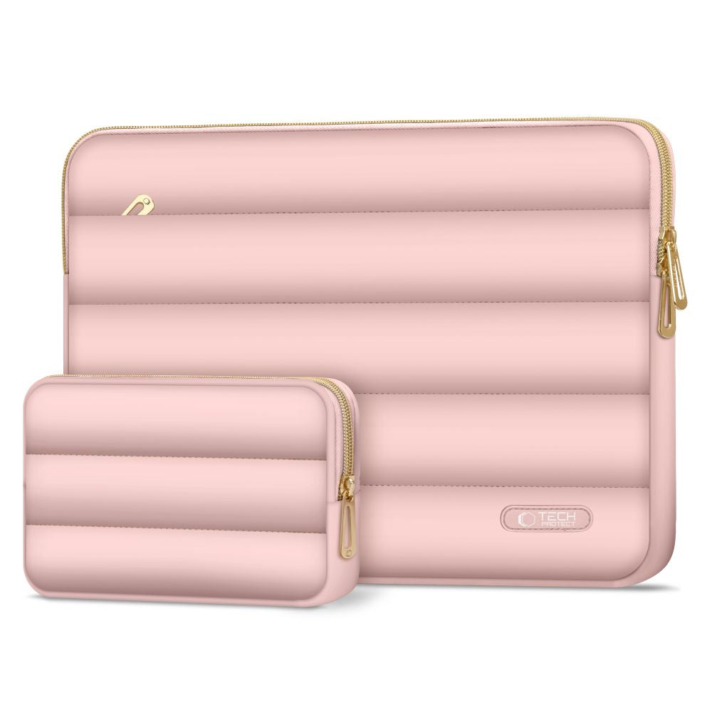 Tech Protect Puffy Bærbar 13 14" Dusty Rose