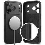 Ringke Silikone Magnetisk Magsafe Iphone 17 Pro Sort