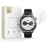 Hærdet Glas Tech Protect Glass Fit+ 2 Pack Xiaomi Watch S4 (47 Mm) Klar