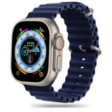 Tech Protect Iconband Pro Apple Watch 8 / 9 / 10 / 11 / 12 / Se / Ultra (44 / 45 / 46 / 49 Mm) Midnatsblå