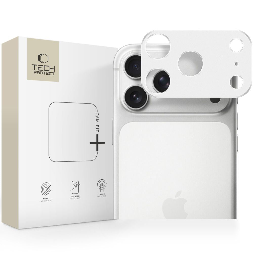 Kamera Beskyttelse Tech Protect Camalloy Fit+ Iphone 17 Pro Silver