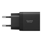 Spigen Essential Ee472 Eu 2 Ports Netværksopladder 47 W Sort