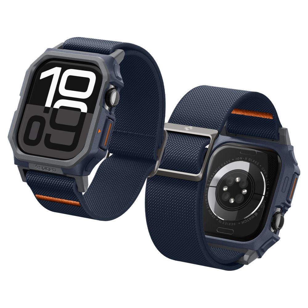 Spigen Lite Fit ”Pro” Apple Watch 10/11 (46 Mm) Marineblå
