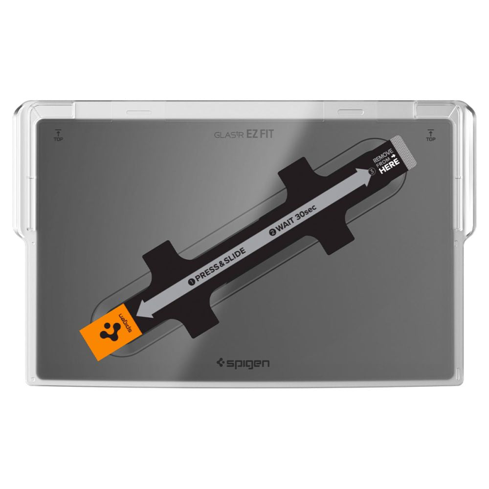 Hærdet Glas Spigen Glas.Tr ”Ez Fit” Tesla Model X 2022 2026 / Model S 2021 2026 Sort