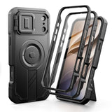 Tech Protect Kevlar Magsafe 2 Sæt Iphone 17 Pro Max / 18 Pro Max Sort