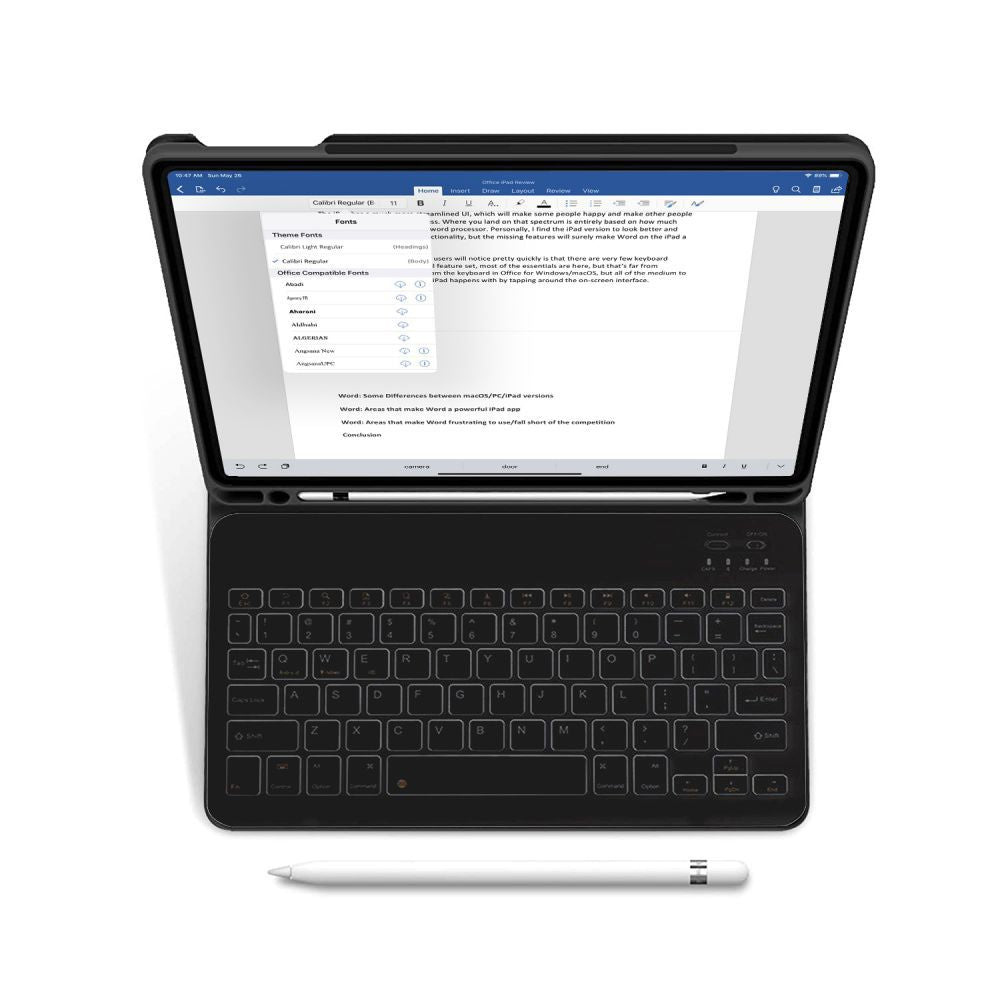 Tech Protect Sc Pen + Tastatur Ipad 10.9” 10/2022/11” 11/2025 Sort