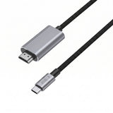 Tech Protect Ultraboost Kabel Usb C Til Hdmi 2.1 8 K 60 Hz 200 Cm Jerngrå