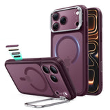 Esr Classic Hybrid Støtte Magsafe Iphone 17 Pro / 18 Pro Frosted Deep Burgundy
