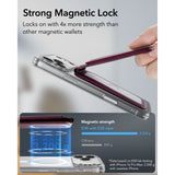 Esr Classic Rfid Magnetisk Tegnebagstand Magsafe Dyb Burgundy