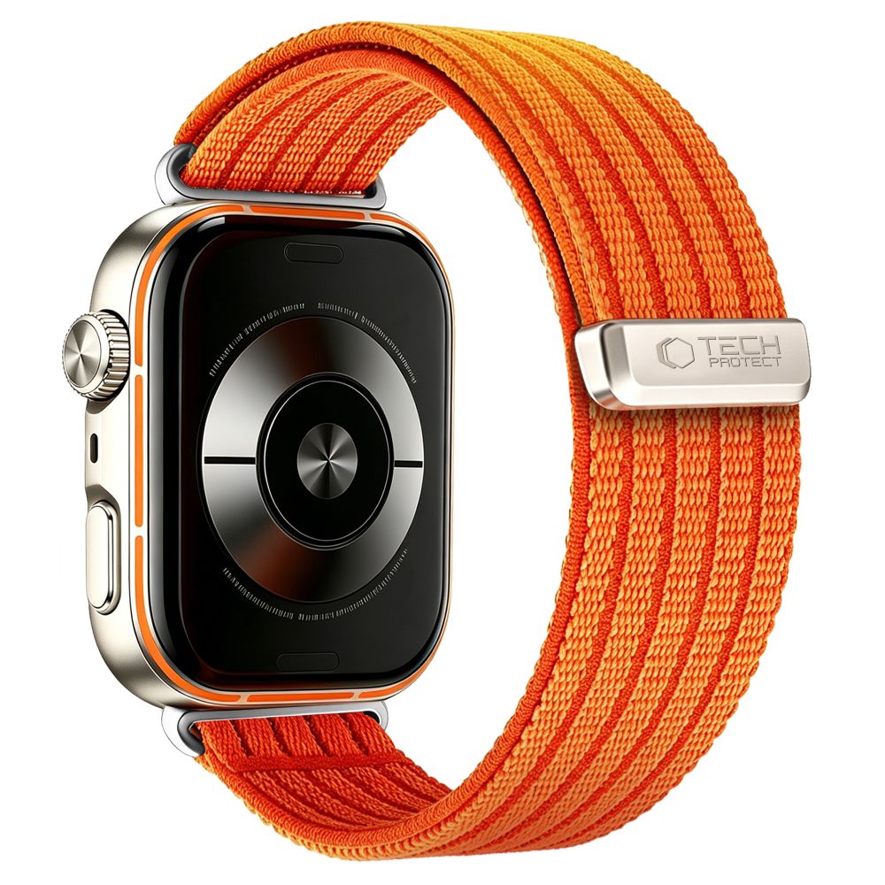 Tech Protect Nylon Sport Huawei Watch Fit 3 / 4 / 4 Pro / 5 / 5 Pro Orange