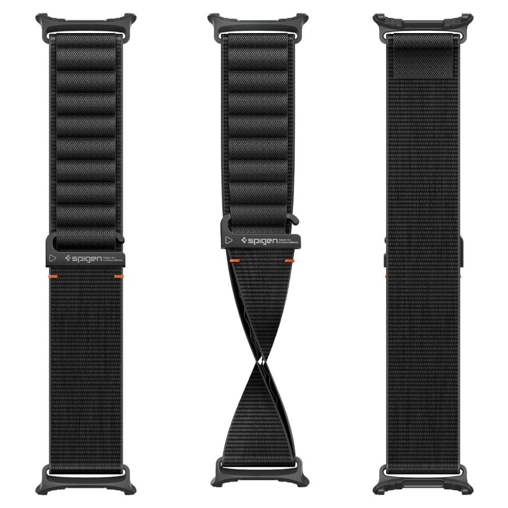 Spigen Wbf1 Band Samsung Galaxy Watch Ultra 1/2 2024 2026 (47 Mm) Sort
