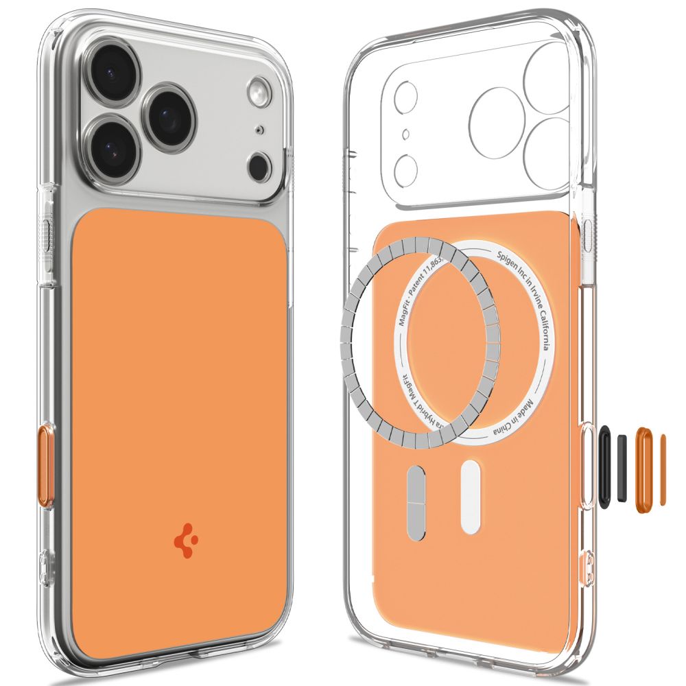 Spigen Ultra Hybrid T Magsafe Iphone 17 Pro / 18 Pro Glossy Orange