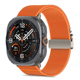 Tech Protect Nylon Lås Samsung Galaxy Watch Ultra 1 / 2 2024 2026 (47 Mm) Orange