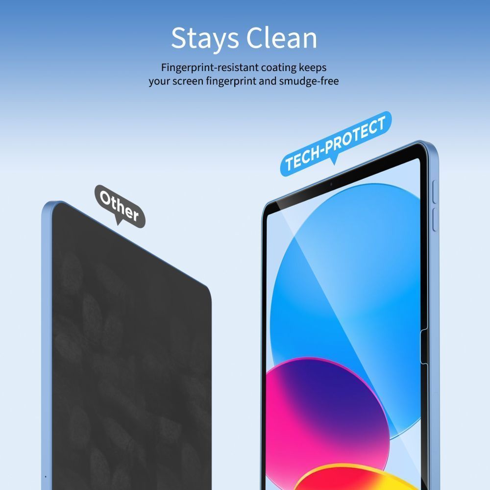 Hærdet Glas Tech Protect Glass Fit+ 2 Pack Galaxy Tab A9 / A11 8,7 X110 / X115 / X133 / X135 Clear