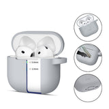 Tech Protect Silikonekrog Til Apple Airpods 4/5 Kryddegrå