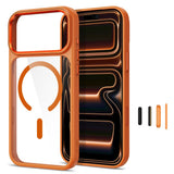 Tech Protect Magmat Magsafe Cc Iphone 17 Pro / 18 Pro Cosmic Orange/Clear