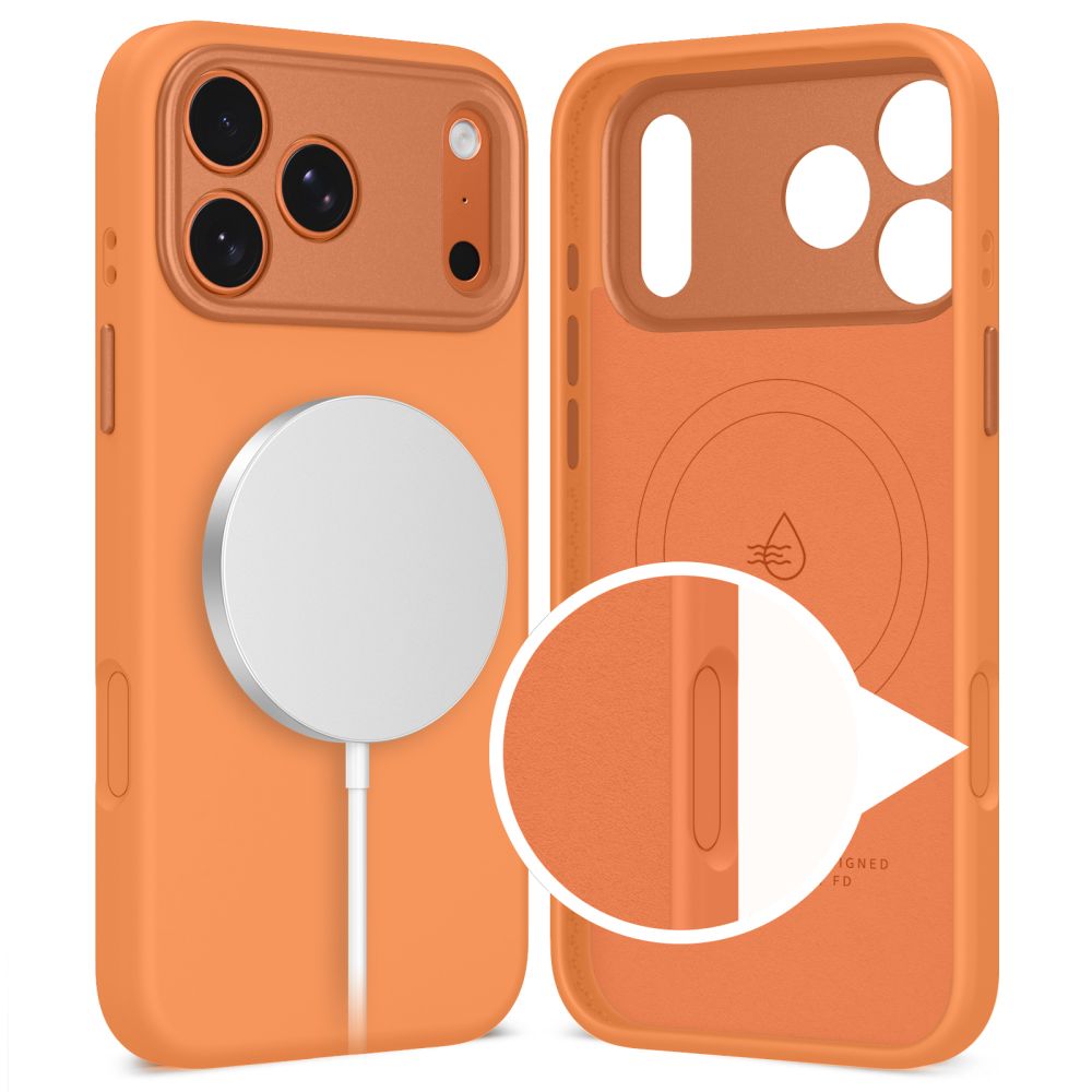 Tech Protect Uniq Magsafe Iphone 17 Pro Cosmic Orange