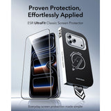 Hærdet Glas Esr Ultrafit Classic Hærdet Glas 2 Pack Iphone 17 Pro Max / 18 Pro Max Sort