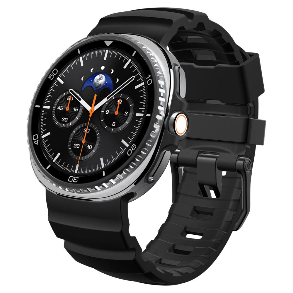 Spigen Wbs2 Band Til Samsung Galaxy Watch 8 / 9 / Classic (40 / 44 / 46 Mm) Sort