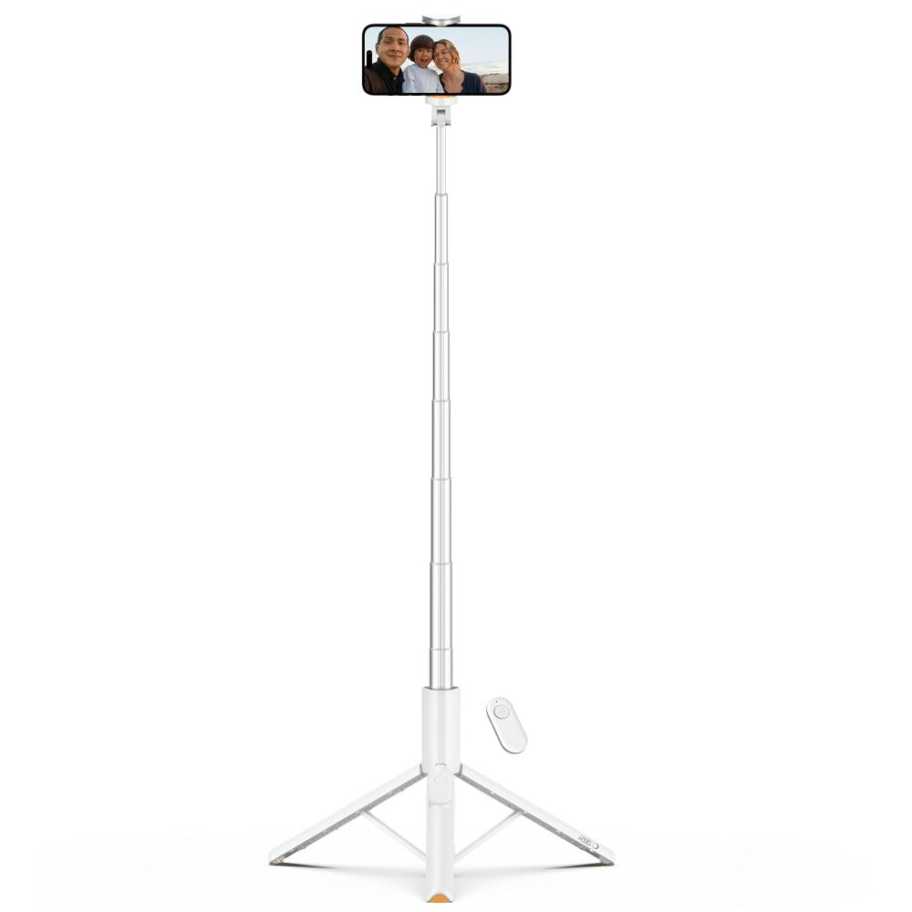 Tech Protect L09 S Bluetooth Selfie Stick Stativ Hvid