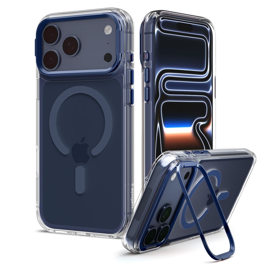 Spigen Ultra Hybrid Optik S Magsafe Iphone 17 Pro Max / 18 Pro Max Klar/Dyb Blå