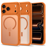 Tech Protect Magpeak Magsafe Cc Iphone 17 Pro Max / 18 Pro Max Matte Cosmic Orange