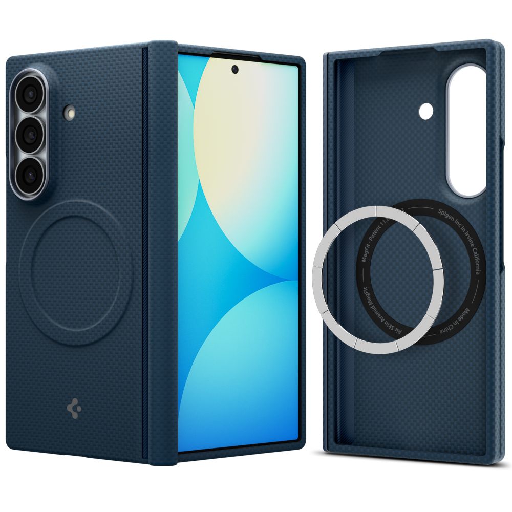 Spigen Airskin Aramid Magsafe Galaxy Z Fold 8 Ultra Navy