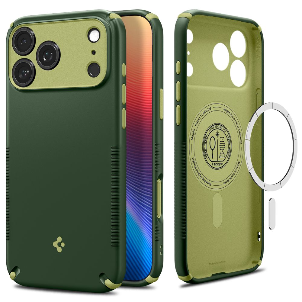 Spigen Nano Pop Hybrid Magsafe Iphone 17 Pro / 18 Pro Avo Grøn