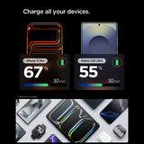 Spigen Ee301 Eu Gan Essential 1 Port Netværksopladder 30 W Naturlig Titanium
