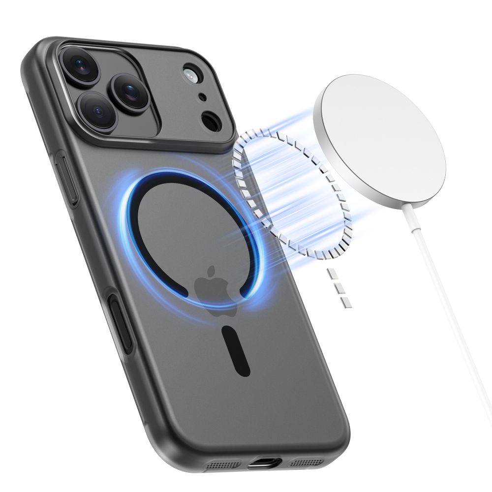 Tech Protect Magslim Magsafe Iphone 17 Pro Mat/Sort
