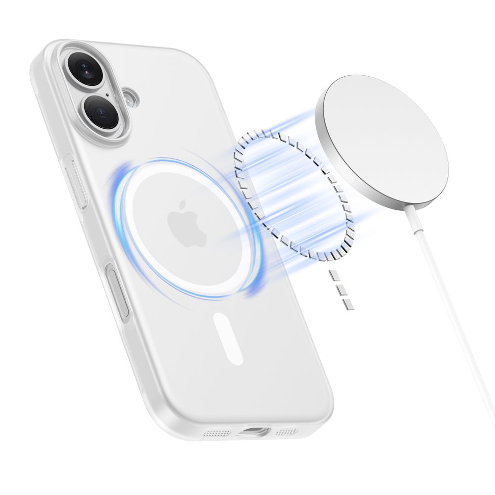 Tech Protect Magslim Magsafe Iphone 17 Mat/Hvid