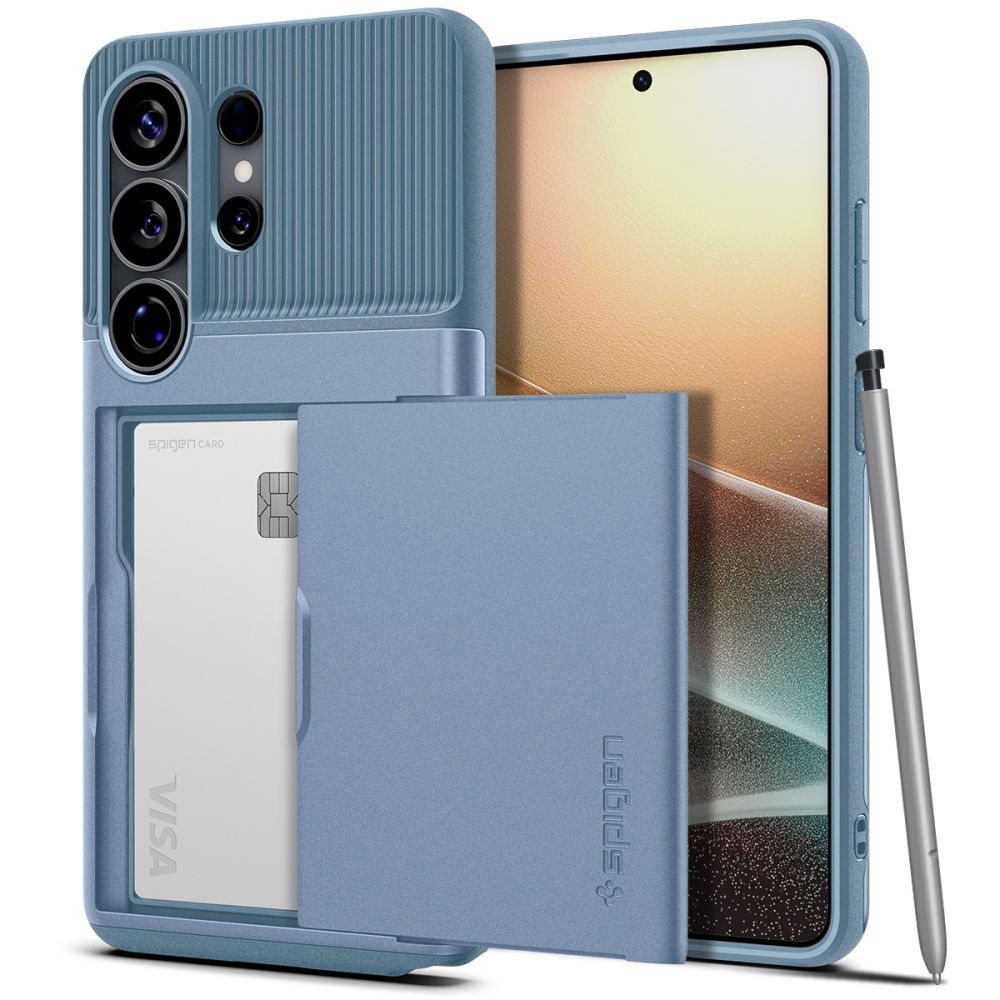 Spigen Slim Armor Cs Galaxy S26 Ultra Lyseblå
