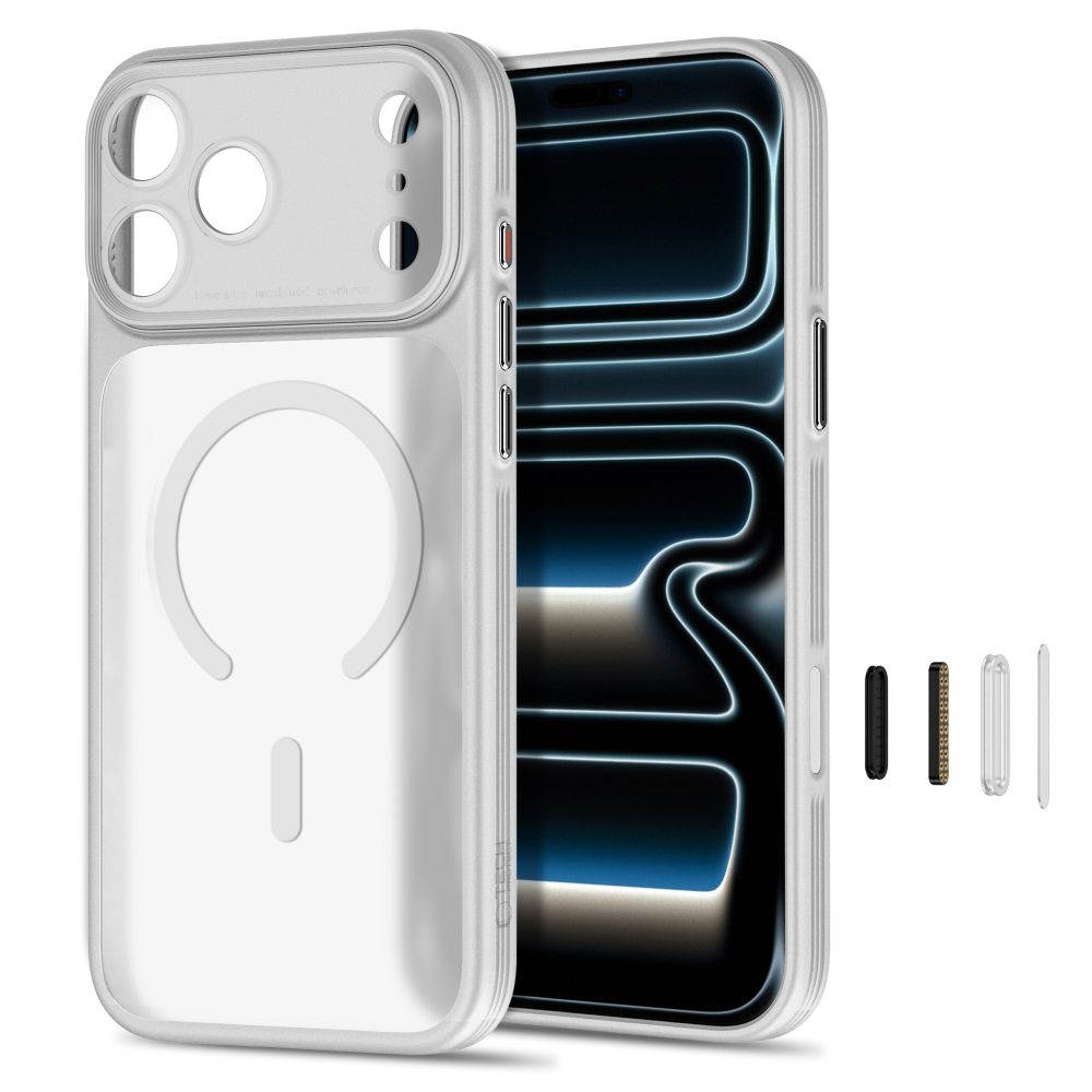 Tech Protect Magprime Magsafe Cc Iphone 17 Pro Max / 18 Pro Max Mat Grå