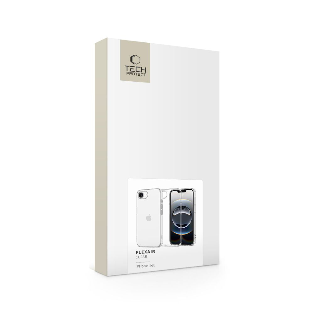 Tech Protect Flexair Iphone 16 E / 17 E Klar