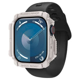 Spigen Rugged Armor Apple Watch 10/11 (46 Mm) Dune Beige