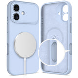 Tech Protect Silikone Magsafe Iphone 17 Mist Blå