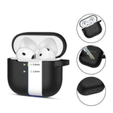 Tech Protect Silikonekrog Til Apple Airpods 4/5 Sort