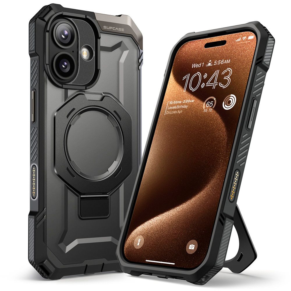 Supcase Ub Grip Mag Magsafe Iphone 17 Sort