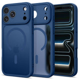 Tech Protect Basicmag Magsafe Iphone 17 Pro Max / 18 Pro Max Mat Dyb Blå