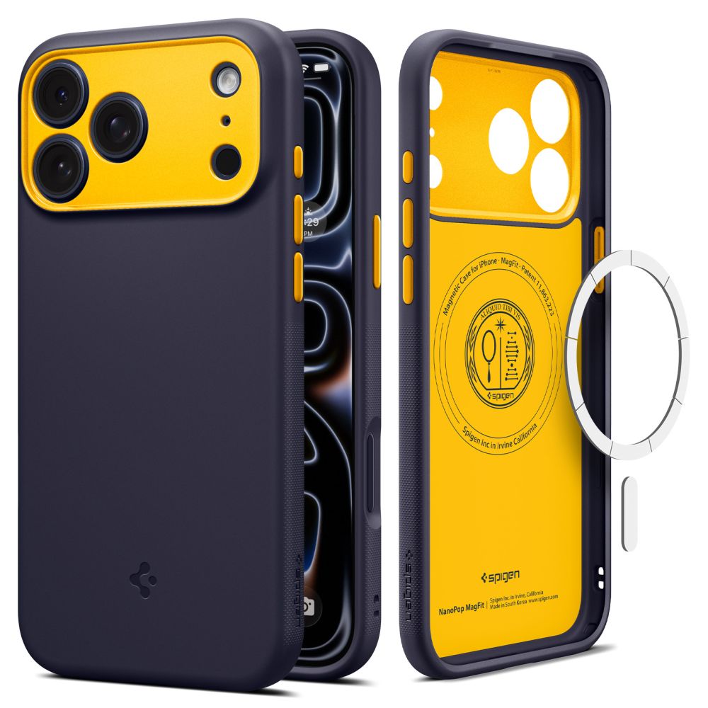 Spigen Nano Pop Magsafe Iphone 17 Pro / 18 Pro Blåbær Marineblå