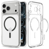 Spigen Ultra Hybrid Magsafe Iphone 17 Pro Max / 18 Pro Max Klar/Grafit