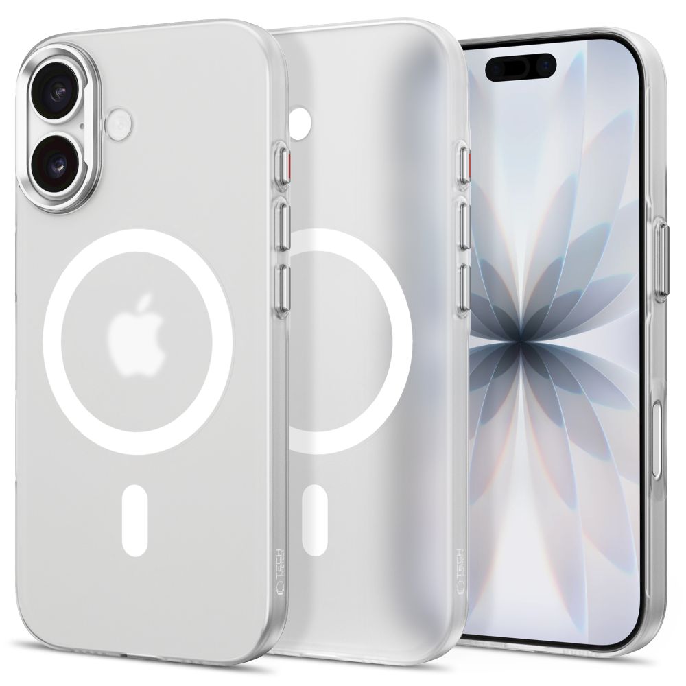 Tech Protect Magzero Magsafe Iphone 17 Mat Hvid