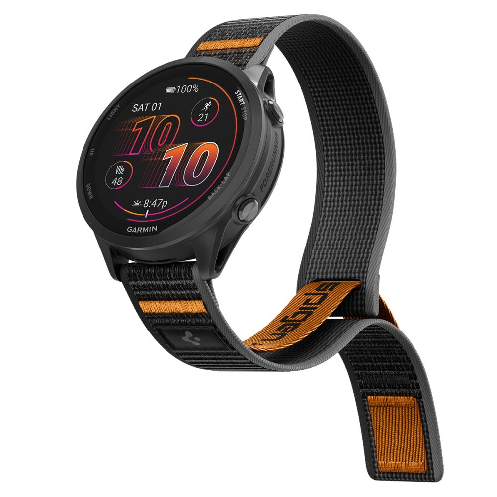 Spigen Athlex Air Garmin Quick Release 22 Mm Active Sort/Orange