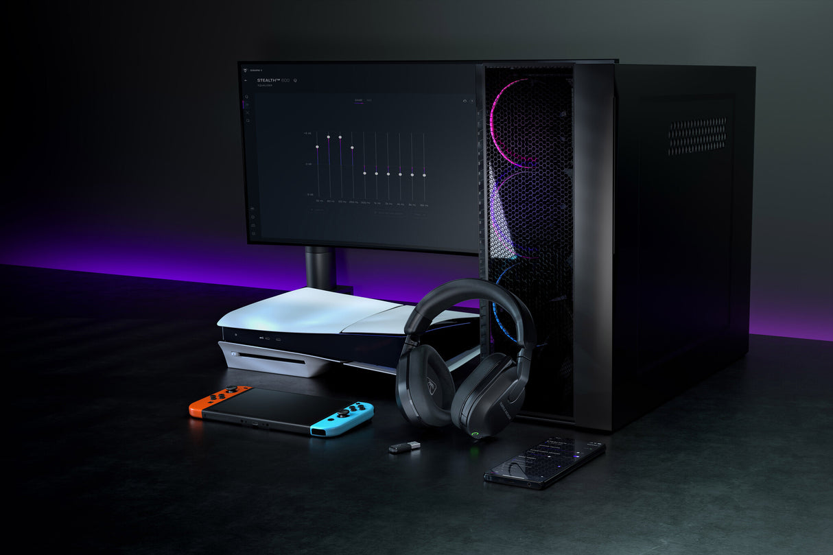 Turtle Beach Stealth 600 Gen 3 Headset Trådløs Spil Bluetooth Sort