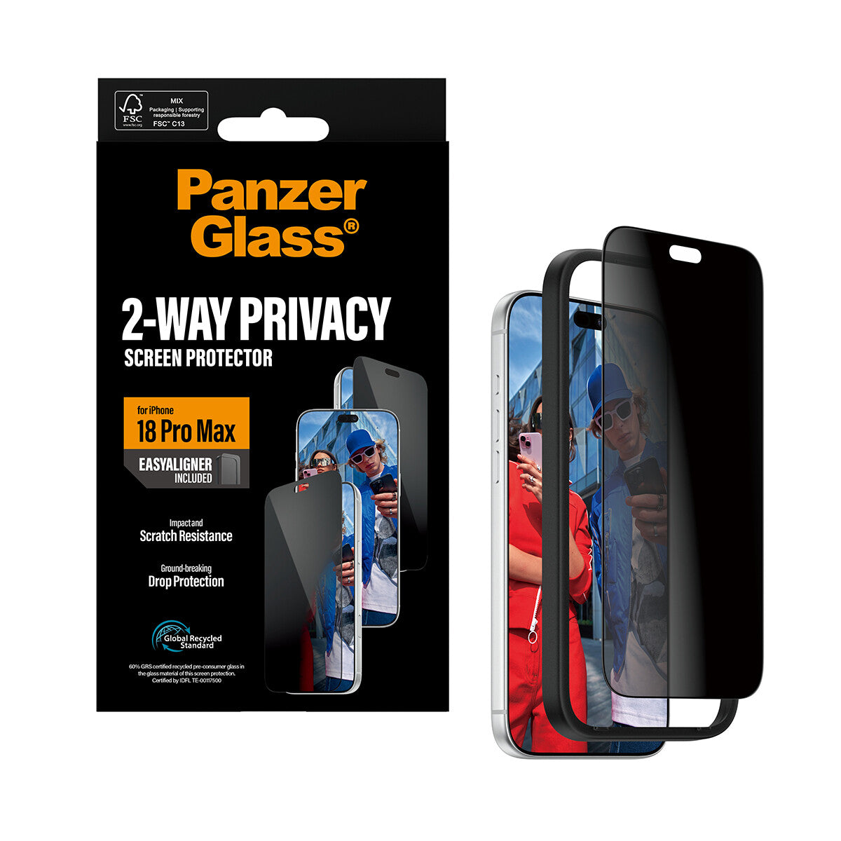 PanzerGlass Sort Transparent Apple iPhone 18 Pro Max