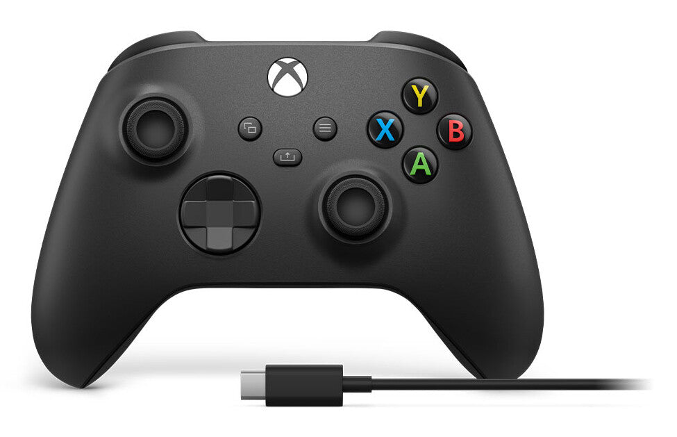 Microsoft EP2-29944 spil-controller Sort Bluetooth/USB Gamepad Analog/digital Android, PC, Xbox One, Xbox Series S, Xbox Series X, iOS